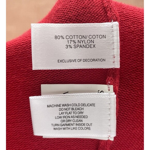 Tampa Bay Buccaneers Cutter & Buck Crew Neck Sweater Vest Red Size XL NFL - Picture 6 of 8